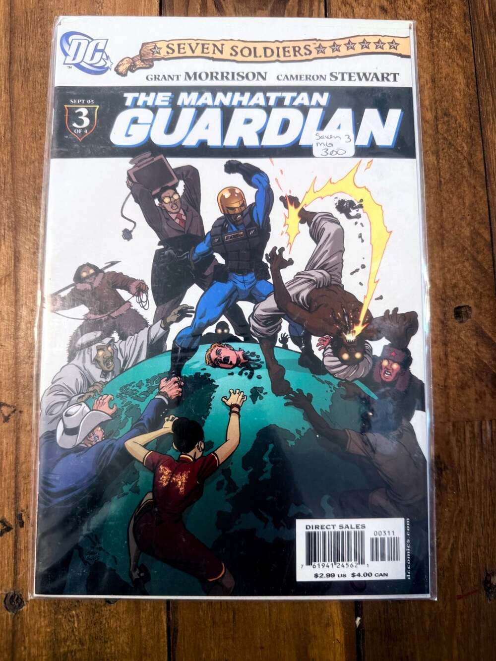 Seven Soldiers: The Manhattan Guardian #3 (2005) Grant Morrison